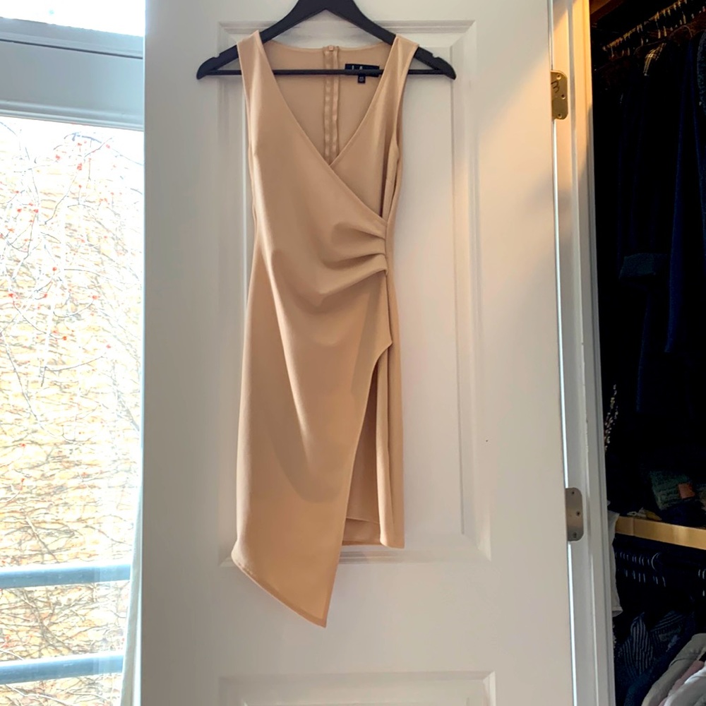 Light pink bodycon dress